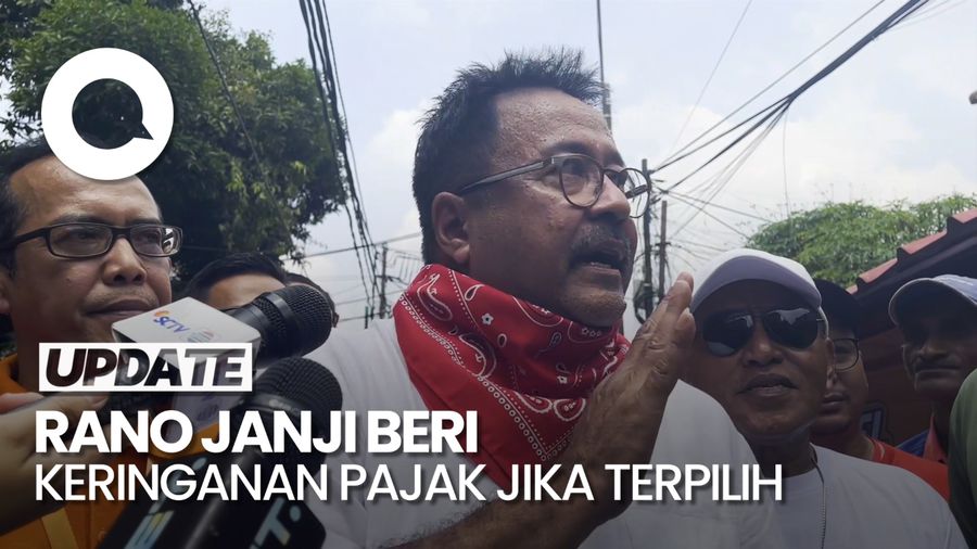Video: Kampanye di Jaktim, Rano Karno Janji Akan Beri Keringanan Pajak
