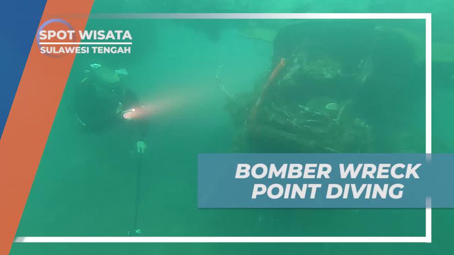 Menyelami Keindahan di Bomber Wreck Point Sambil Diving di Sulawesi Tengah