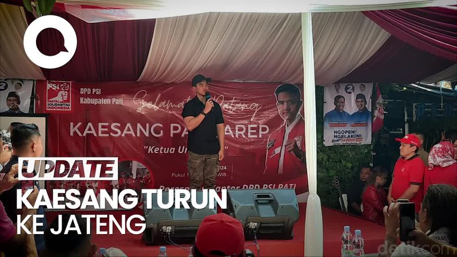 Video Kaesang Minta Kader Menangkan Ahmad Luthfi-Gus Yasin di Jateng