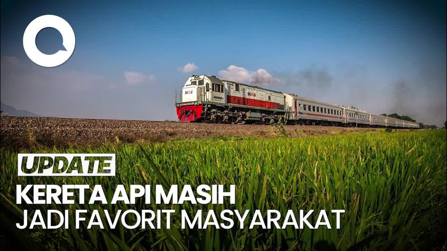 Video: Menhub Sebut Kereta Api Masih Jadi Favorit Masyarakat