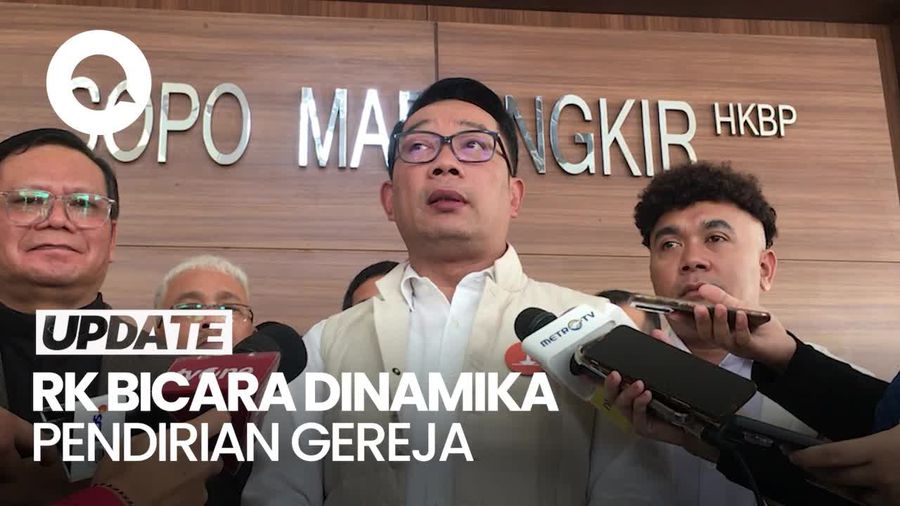 Video RK soal Dinamika Pendirian Gereja: Banyak yang Ibadah Harusnya Kita Senang