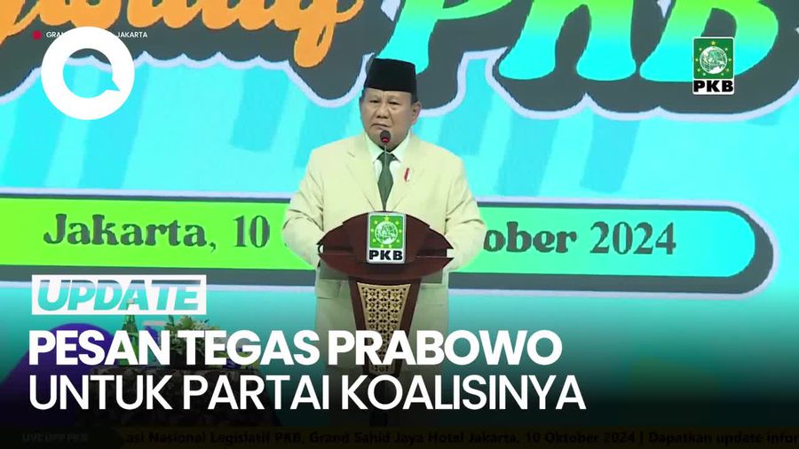 Video Pesan Tegas Prabowo ke KIM: Jangan Tugaskan Menteri Cari Uang dari APBN