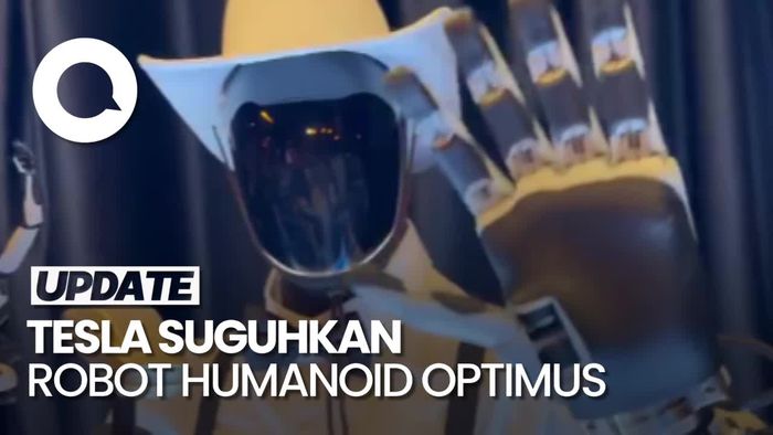 Video: Elon Musk Suguhkan Robot Optimus, Bisa Menyiram-Jaga Anak