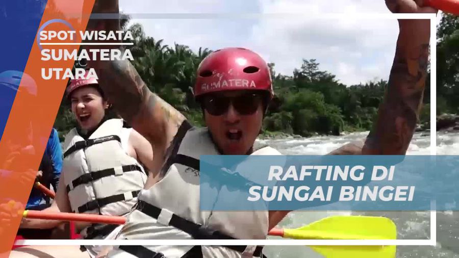 Menaklukkan Arus Saat Rafting di Sungai Bingei, Sumatera Utara