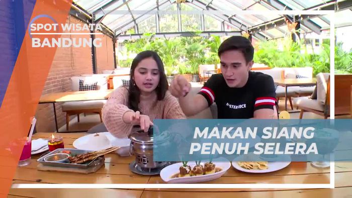 Berjalan-jalan di Taman Bunga Matahari di Kota Bandung