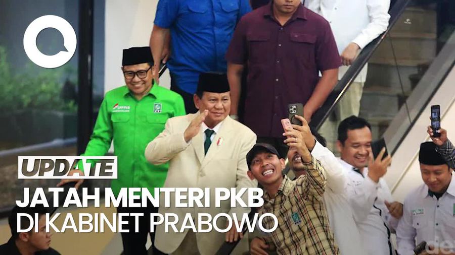 Video: PKB Ngaku Belum Bahas Jatah Menteri dengan Prabowo