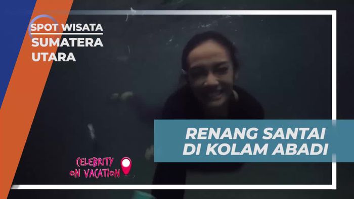 Berenang Santai di Kolam Abadi, Sumatera Utara