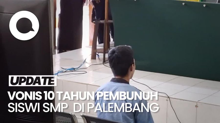 Video: Pembunuh Siswi SMP Palembang Lolos Hukuman Mati, Keluarga Korban Kecewa