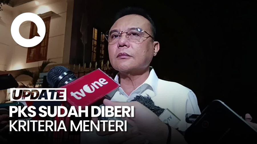 Video Gerindra Sebut PKS Sudah Diberi Kriteria Menteri Kabinet Prabowo