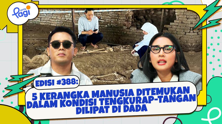 5 Kerangka Manusia Ditemukan dalam Kondisi Tengkurap-Tangan Dilipat di Dada