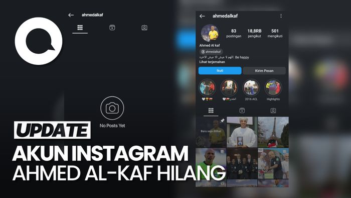 Video: Rugikan Timnas Indonesia, Akun Instagram Ahmed Al-Kaf Lenyap