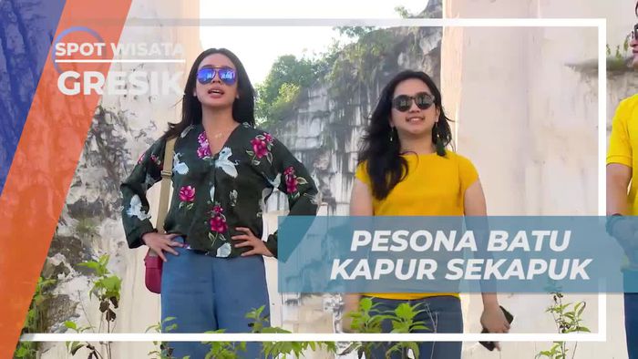 Menjelajahi Keindahan Tebing Batu Kapur Sekapuk, Gresik