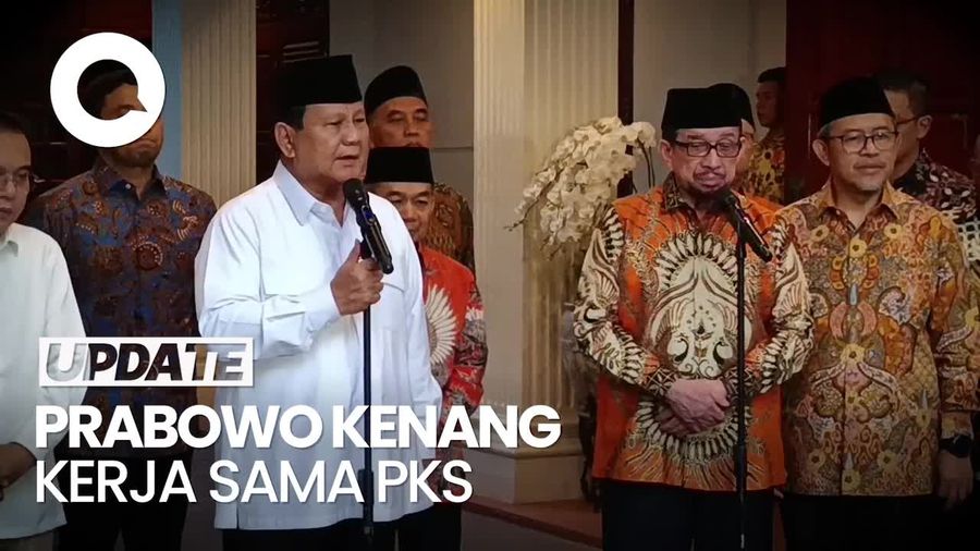 Video Prabowo ke PKS: Kita Dulu Bukan Sekutu Tapi Segajah