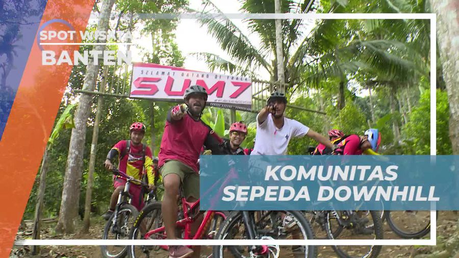 Bergabung dengan Komunitas Sepeda Downhill di Track Sum 7, Banten