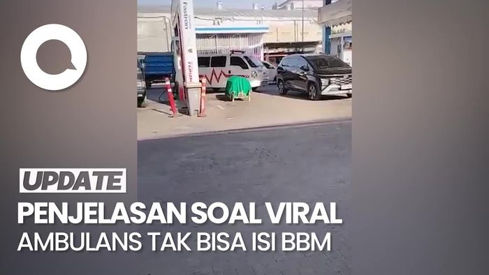 Video Viral Ambulans Tak Bisa Isi BBM Sampai Turunkan Keranda Mayat