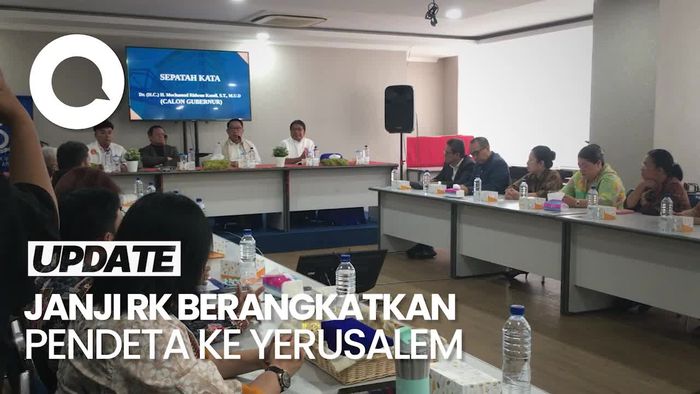 Video: Kunjungi Kantor HKBP, RK Ingin Berangkatkan Pendeta ke Yerusalem