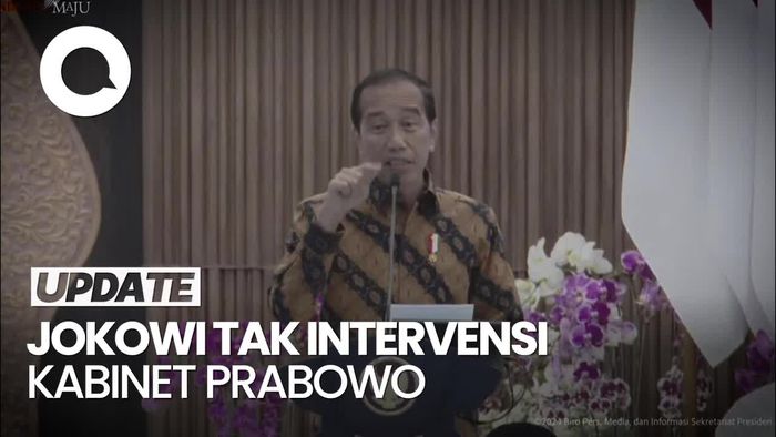 Video Jokowi Ngaku Tak Intervensi Kabinet Prabowo: Meski Makan Malam 2,5 Jam