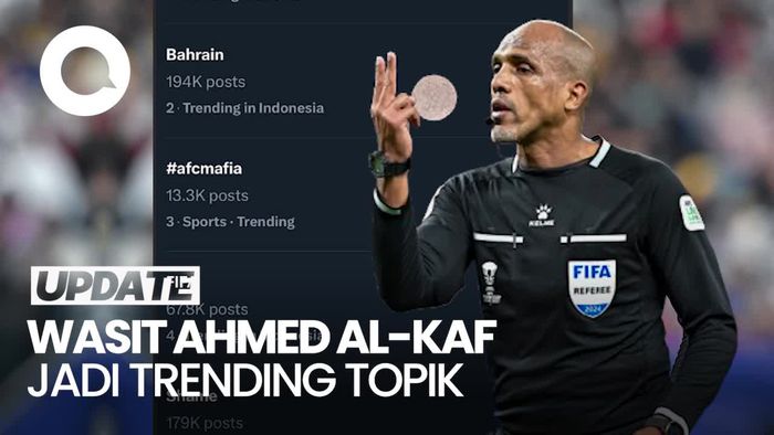 Video: Bikin Kesal Netizen Indonesia, Wasit Ahmed Al-Kaf Trending di X