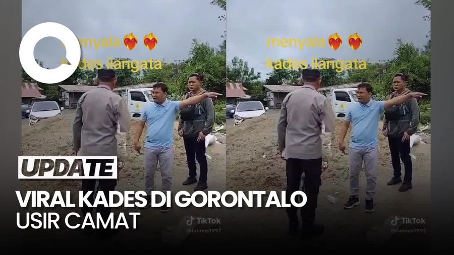 Video: Viral Kades di Gorontalo Usir Camat gegara Listrik Warganya Dicabut