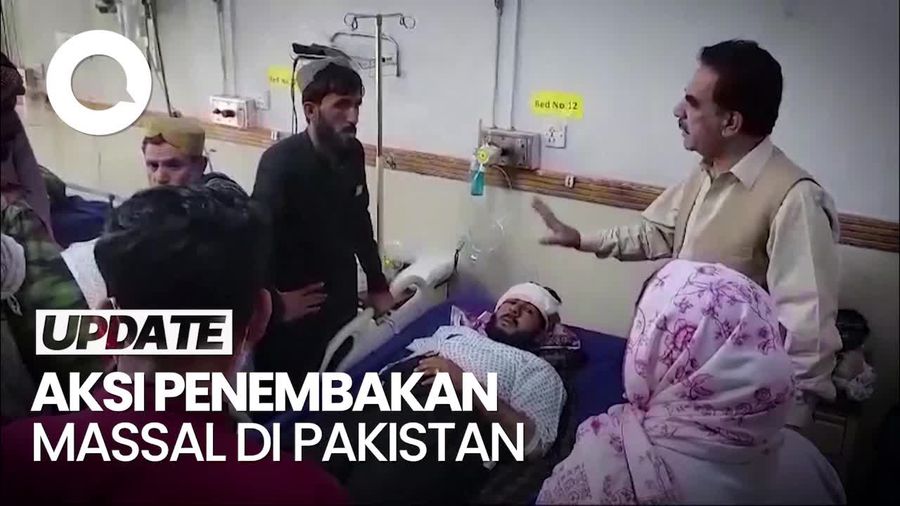 Video: Teror Bersenjata di Pakistan, 21 Orang Tewas Ditembaki saat Tidur
