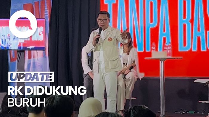Video Didukung Buruh Jakarta, RK: Sudah Tahu Track Record Saya