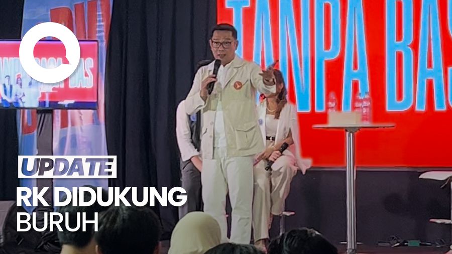 Video Didukung Buruh Jakarta, RK: Sudah Tahu Track Record Saya