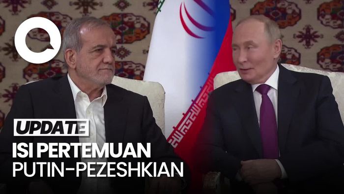 Video: Momen Pertemuan Putin dengan Presiden Iran, Ini yang Dibahas