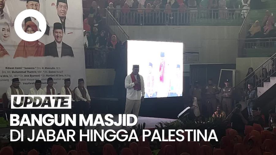 Video RK Bicara Bangun Masjid Al-Jabbar: Di Jakarta Nanti Saya Bangun Juga