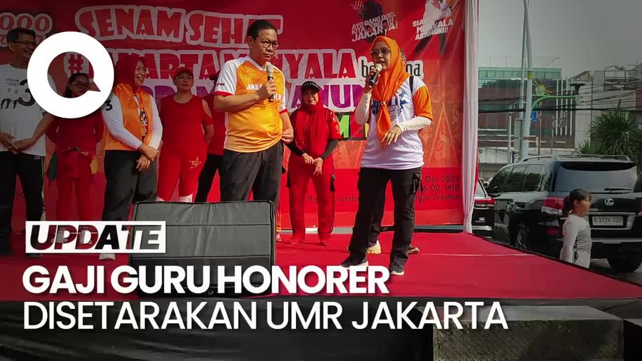 Video Guru Swasta Curhat Gaji, Pramono Janji Naikkan Jadi Rp 5 Juta