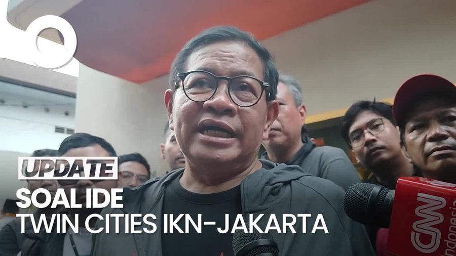 Video Pramono Kritik Twin Cities: Mungkin Diusulkan Orang Baru Bangun Tidur