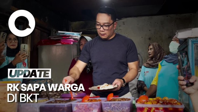Video RK Olahraga di BKT, Sarapan Nasi Uduk Bareng Warga