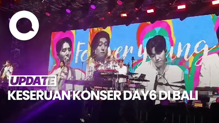 Video: Konser di Bali, DAY6 Sapa Penggemar Pakai Bahasa Indonesia
