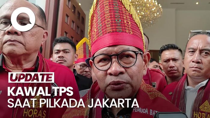 Video Pramono Minta Pemuda Batak Bersatu Ikut Kawal TPS saat Pilkada