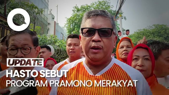 Video Dampingi Pramono Senam Pagi, Hasto: Programnya Sangat Merakyat