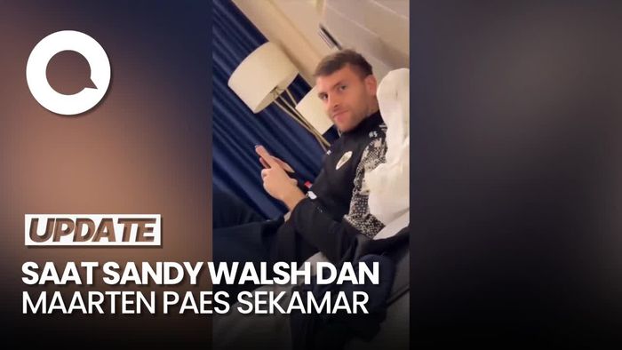 Video: Kelakuan Sandy Walsh Putar Lagu Balonku ke Maarten Paes