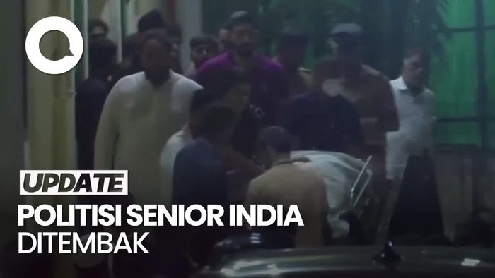 Video: Politisi Senior India Tewas Ditembak di Mumbai, 2 Orang Ditangkap