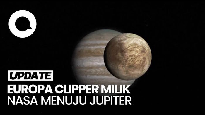 Video: NASA Siap Berlayar Menuju Salah Satu Bulan Jupiter, Europa