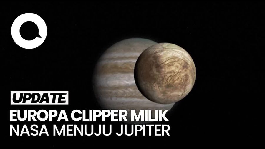 Video: NASA Siap Berlayar Menuju Salah Satu Bulan Jupiter, Europa