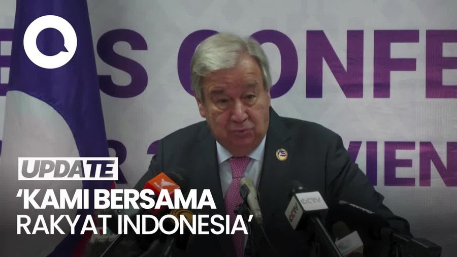 Video Sekjen PBB Kutuk Serangan Israel di UNIFIL yang Lukai Anggota TNI