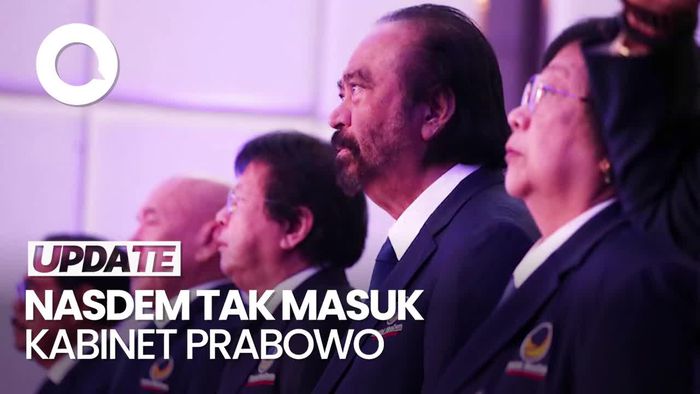 Video: NasDem Putuskan Tak Masuk Kabinet Prabowo-Gibran