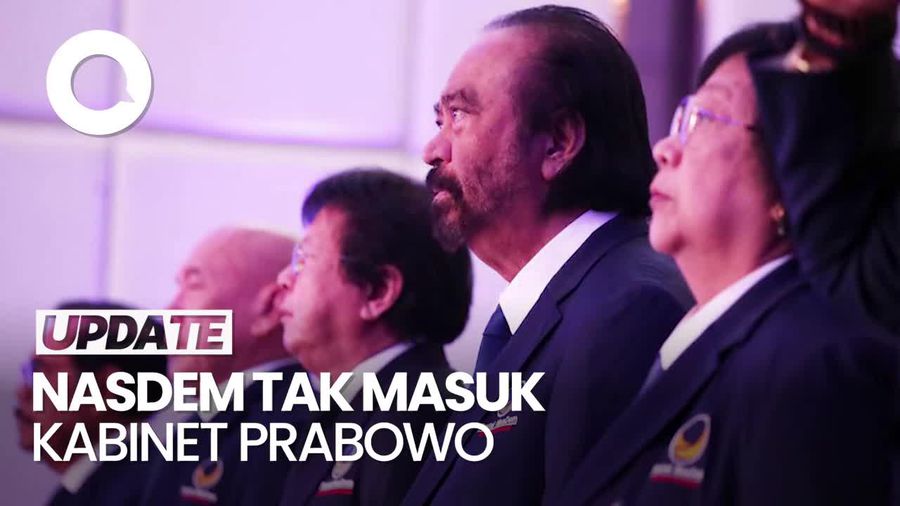 Video: NasDem Putuskan Tak Masuk Kabinet Prabowo-Gibran
