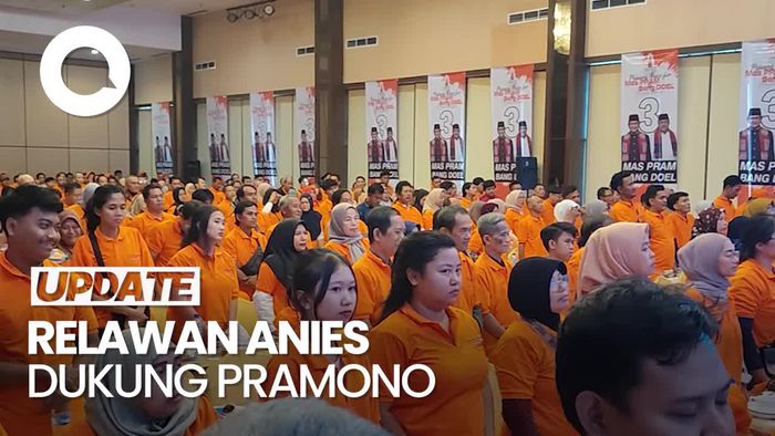 Video: Didukung Relawan Anies, Pramono Pede Menang Pilgub Jakarta
