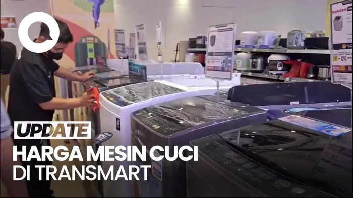 Video: Murah Banget! Mesin Cuci di Transmart Full Day Sale Mulai Rp 3 Jutaan