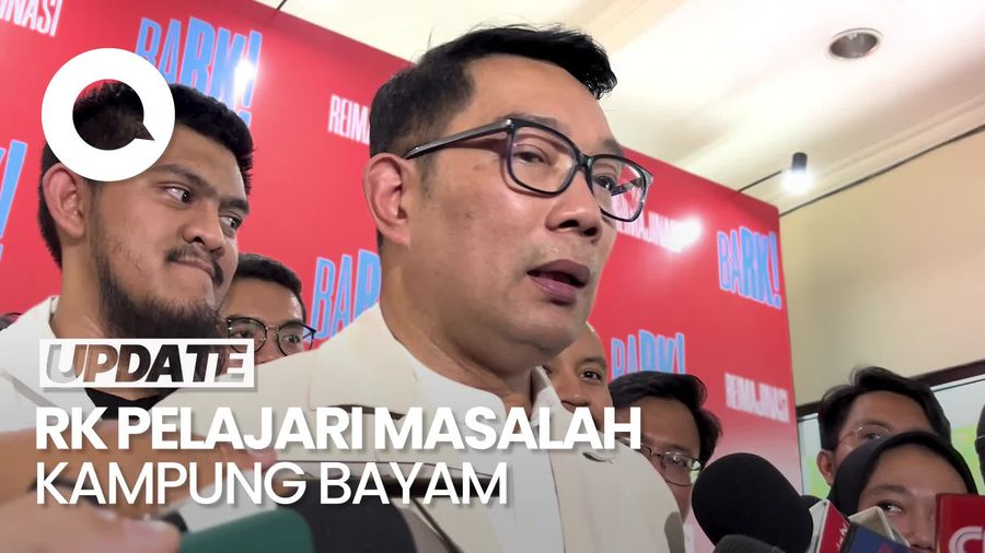 Video: RK akan Pelajari soal Masalah Hunian Kampung Bayam