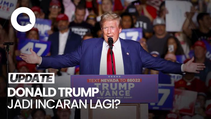 Video Pria Bersenjata Ditangkap di Dekat Lokasi Kampanye Donald Trump