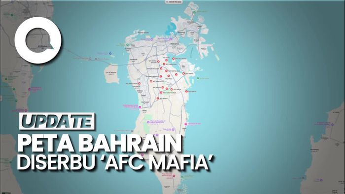 Video Ramai AFC Mafia di Google Maps Bahrain