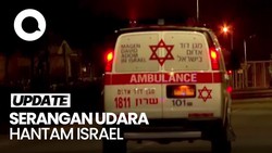 Video: Rudal Hantam Banyamina Israel, 60 Orang Terluka