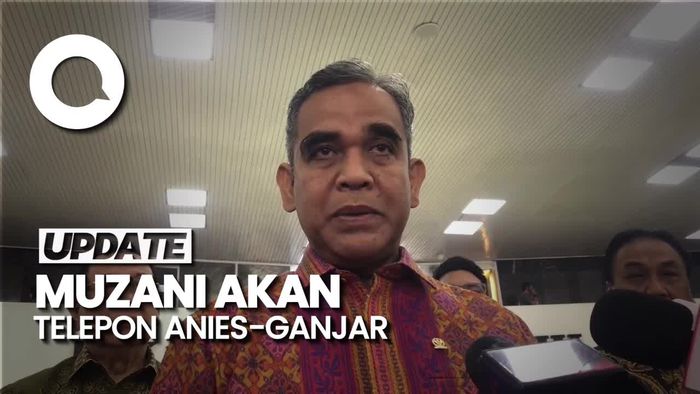 Video Muzani Akan Telepon Anies-Ganjar untuk Hadiri Pelantikan Prabowo