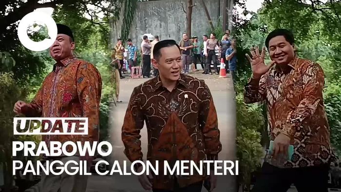 Video: AHY, Maruarar hingga Fadli Zon Temui Prabowo di Kertanegara