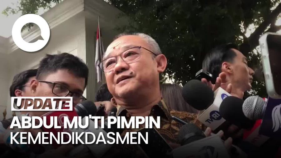 Video: Abdul Muti Diminta Pimpin Kemendikdasmen di Kabinet Prabowo-Gibran